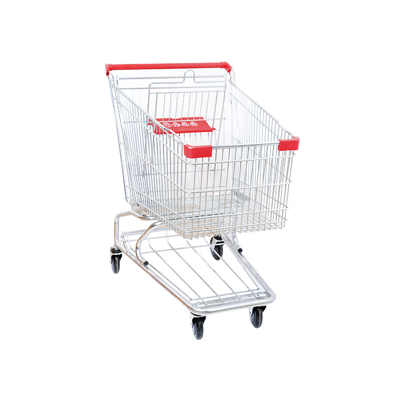 Zusammenklappbarer Einkaufswagen aus robustem Aluminium