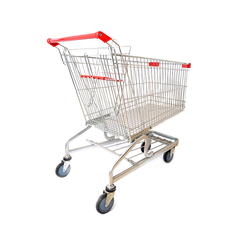 Verzinkter zusammenklappbarer Einkaufswagen