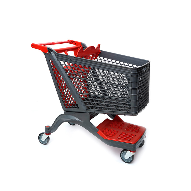 XC-PST-2. Kunststoff-Einkaufswagen + Supermarkt-Einkaufen einfach zu verwendender Einkaufskunststoff mit kundenspezifischen Farbspezifikationen