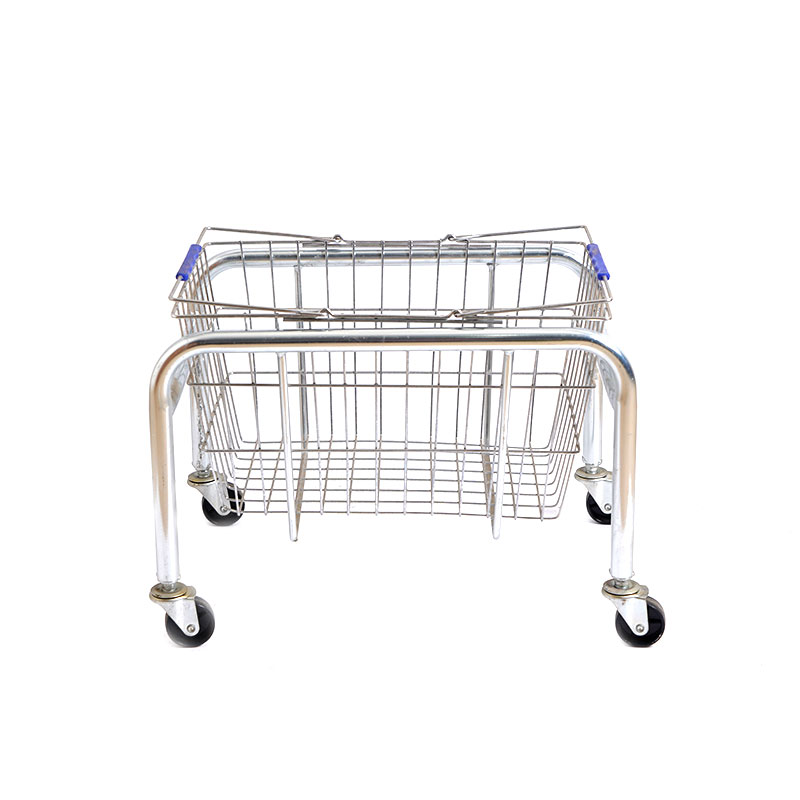 XC-MST-2.-Einkaufskorbhalter aus Metall-+-Supermarkt-Einkaufen-einfach zu bedienen,-Einkaufen-Metall-kundenspezifische-Farbe-feste-Spezifikationen