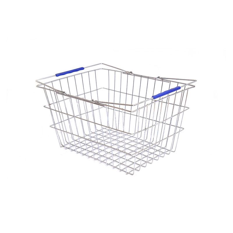 XC-MB-1.-Metall-Einkaufskorb-+-Supermarkt-Einkaufen-einfach zu bedienen,-Einkaufen-Metall-benutzerdefinierte-Farbe-feste-Spezifikationen
